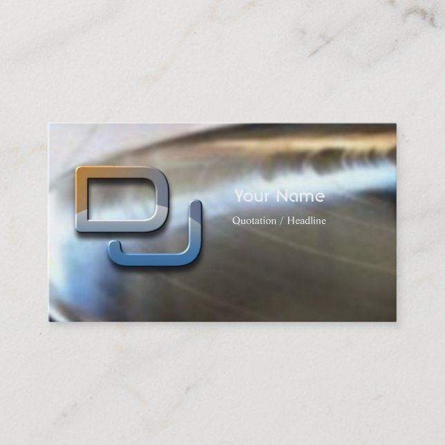 Carte de visite DJ (Devant)