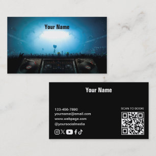 Carte de visite DJ