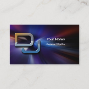 Carte de visite DJ
