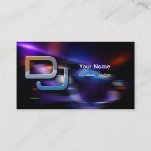 Carte de visite DJ
