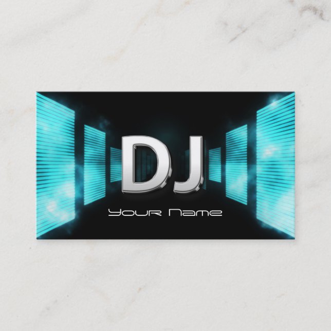 Carte de visite DJ (Devant)