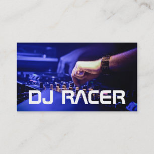Carte de visite DJ Club cool