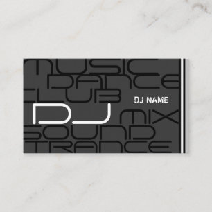 Carte de visite DJ Cool