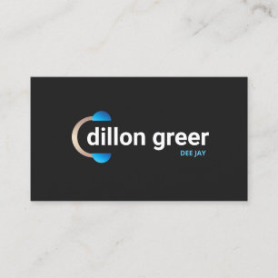 Carte De Visite DJ Headphones Music