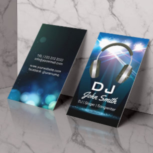 Carte De Visite DJ Professional