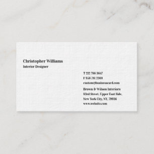 Carte De Visite do-it-yourself Personnalisé Moderne Professionnel