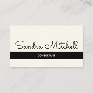 Carte De Visite DO-IT-YOURSELF Personnaliser l'activité Élégant