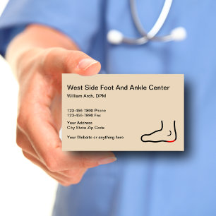 Carte De Visite Docteur En Podiatrie
