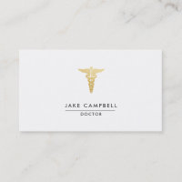 Docteur professionnel Medicine Symbol d'or