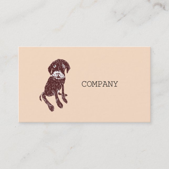 CARTE DE VISITE DOG　CARE　PROFESSIONAL (Devant)