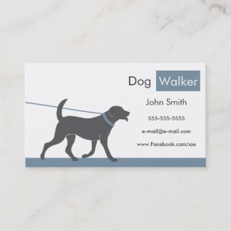 Carte de visite Dog Walker