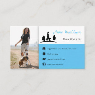 Carte De Visite Dog Walker Dog Trainer Pet Care