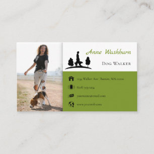 Carte De Visite Dog Walker   Dog Trainer   Pet Care