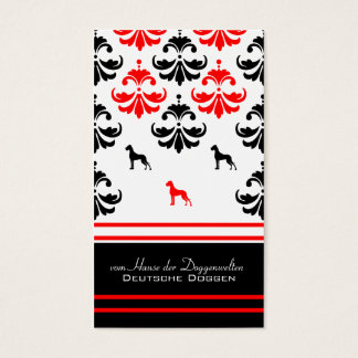 Carte de visite Dogue