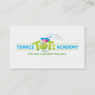 Carte De Visite Doigts Academy_template de tennis