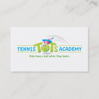 Carte De Visite Doigts Academy_template de tennis