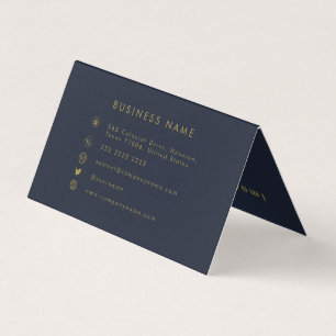 Carte De Visite Dossier professionnel minimaliste simple personnal