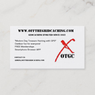 CARTE DE VISITE D'OTGC