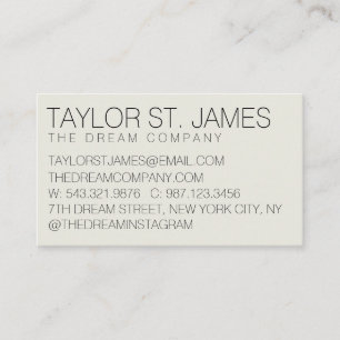 Carte de visite double face professionnel