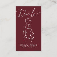 Doula femme enceinte Line Art Doula Sage-femme QRC