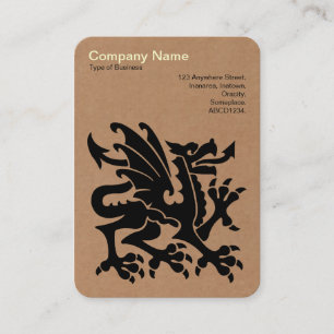 Carte De Visite Dragon - Carton