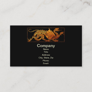 Carte De Visite Dragon de papier