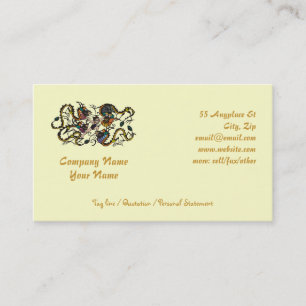 Carte De Visite Dragon Fighter Fighter Dragons