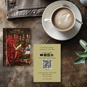 Carte de visite Dragon Podcasting