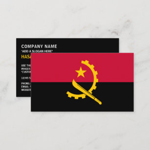 Sticker drapeau Angola – Drapeaux du Monde