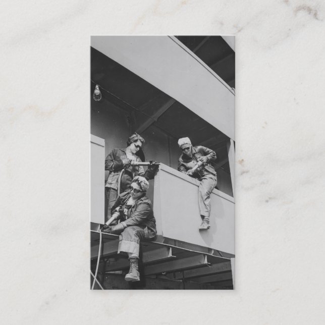 Carte De Visite Drapeau de déchiquetage d'un navire (Devant)