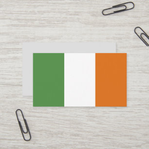 Carte De Visite Drapeau de l'Irlande