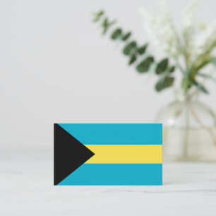 Carte De Visite Drapeau des Bahamas