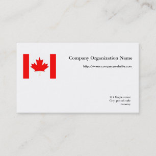 Carte De Visite Drapeau des entreprises internationales