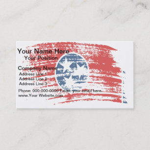 Carte De Visite Drapeau du Tennessean Cool