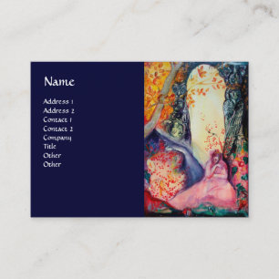 Carte De Visite DREAM D'OR / Soins Spas de jour oriental, Bleu