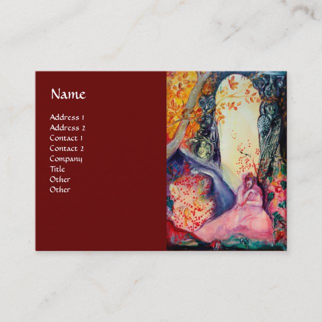 Carte De Visite DREAM D'OR / Traitements Spas de la journée orient (Devant)