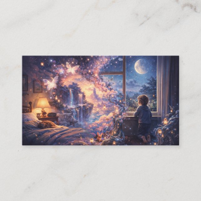 Carte De Visite Dream World Blending Into Reality  (Devant)