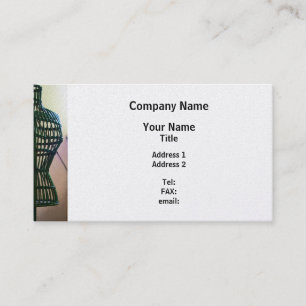 Carte De Visite Dressform - Finition Platine