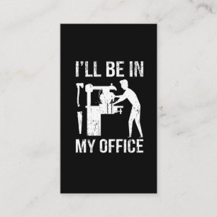 Carte De Visite Drôle Carpenter papa Humour ouvrier de bois