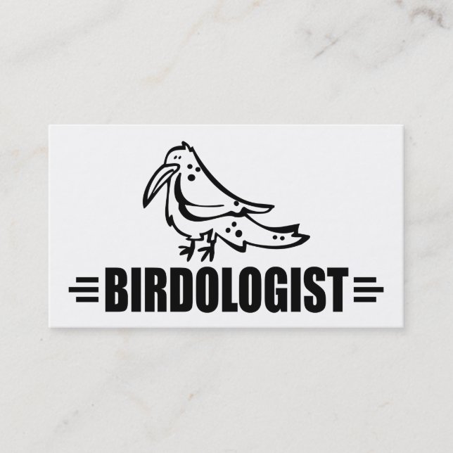 Carte De Visite Drôle d'oiseau (Devant)