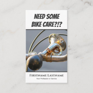 Carte De Visite Drôle rouille klaxon pour les ateliers de réparati