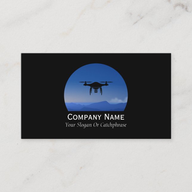 Carte De Visite Drone À Dusk (Devant)