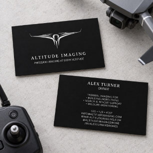Carte de visite drone pilote photographie cool noi