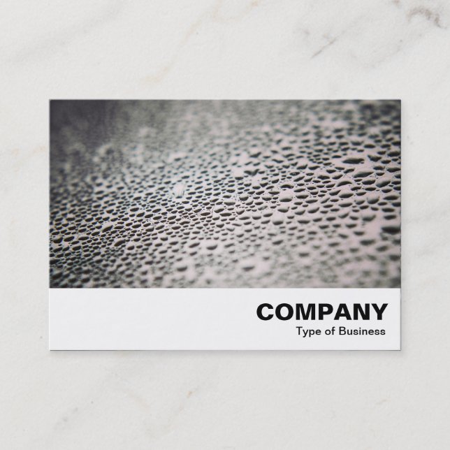 Carte De Visite Droplets d'eau sur verre 02 (Devant)