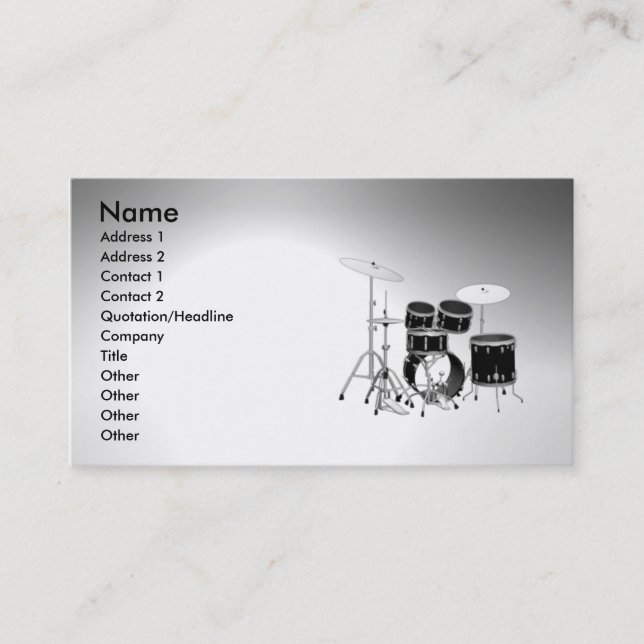 Carte De Visite drum_vibeman (Devant)