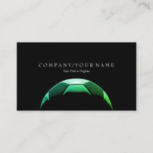 Carte de visite du bal de football