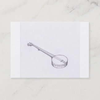 Carte de visite du banjo de Robert