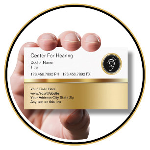 Carte de visite du centre médical Classy Hearing