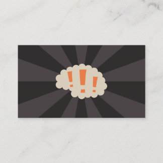 Carte de visite du cerveau