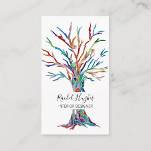 Carte de visite du concepteur d'intérieur